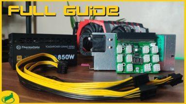 Using Server Powersupplies For Your Mining Rig FULL Guide