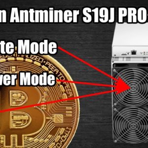 Bitmain Antminer S19J Pro+ 117TH | Hashrate/Low Power Mode / Noise Levels / Set-Up