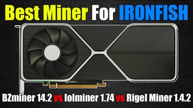 *UPDATE* Best IRONFISH Miner | lolminer vs BZMiner vs Rigel
