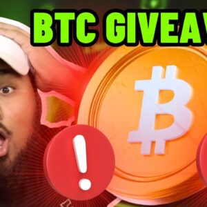 HUGE $9,999 BTC GIVEAWAY - Here's How to Enter 🔥
