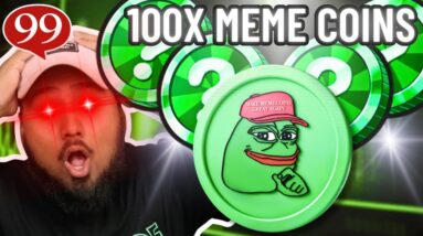 Top 5 MEME COINS to Buy Now (100X Potential Memecoins?!)