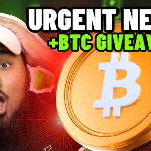 BITCOIN IS CRASHING!! (SELL NOW) HUGE $9,999 BTC GIVEAWAY 🔥 - BITCOIN URGENT NEWS!!