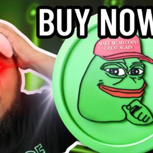 PEPE COIN UP 124%!! WILL PEPE MAKE YOU A CRYPTO MILLIONAIRE?!