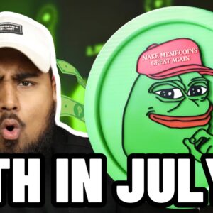WILL PEPE COIN HIT ATH IN JULY??! PEPE COIN NEWS UPDATE!