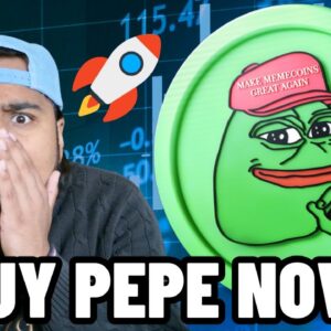 BUY PEPE BEFORE IT PUMPS!!! (Pump Incoming!) Pepe Coin Price Prediction!