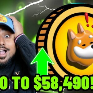 Bonk investor turns $1000 to $58,490! Should you buy Bonk?!