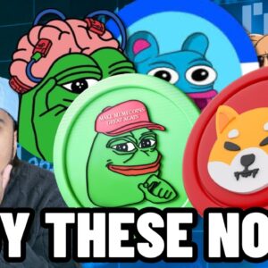 TOP 7 MEME COINS TO BUY IN AUGUST!!