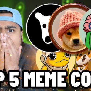 Top 5 Meme Coins to BUY Before October...