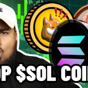 Top Solana Meme Coins To BUY NOW!!! (100X SOL MEME COINS)