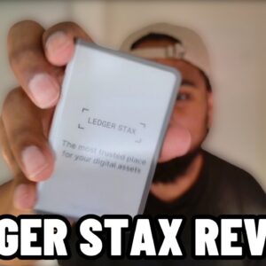 Ledger Stax is the BEST Crypto Hardware Wallet on the Market! - Ledger Stax Review