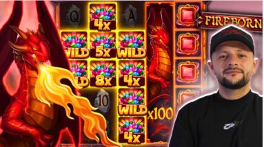 🔥 BIGGEST WIN EVER ON FIREBORN! 🔥 DRAGONS, WILD REELS & HUGE PAYOUTS! 💰(HACKSAW GAMING)