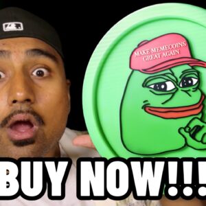 Pepe Coin Bullish Rally Starts!! (BUY NOW!!) $PEPE is Pumping!