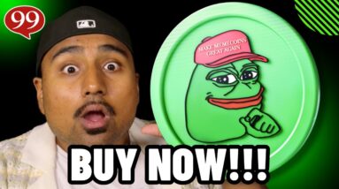 Pepe Coin Bullish Rally Starts!! (BUY NOW!!) $PEPE is Pumping!