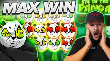 😱 FIRST EVER MAX WIN ON EYE OF THE PANDA! 🚀 HUGE PAYOUTS & WILD ACTION 💰