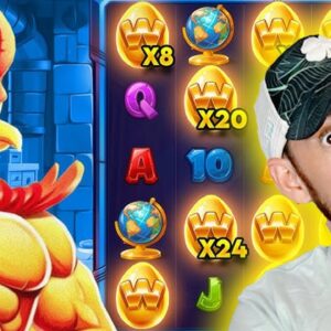 🐔 MULTIPLES WILDS 💥 ¡ENORMES GANANCIAS EN CHICKEN MAN DE HACKSAW! 🎰