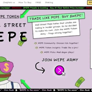 Pepe Unchained of Wall Street Pepe? De Beste Meme Coin Kansen voor het grijpen!