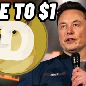 DOGE TO $1!! Elon Musk Continues To Pump Dogecoin! $Doge Price Prediction