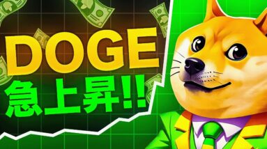 DOGEコインが急騰中！！$1ドル目指して動き出した！？イーロン・マスクにも注目が集まる！