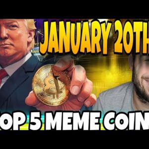 Best 5 Meme Coins to Buy Now Before January 20