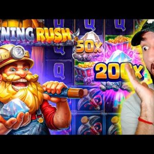 ⛏️ ¡EN BUSCA DEL DIAMANTE EN MINING RUSH! LA SLOT MÁS EMOCIONANTE 💎