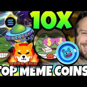 Meme Coins Are Soaring And These Could Be The Best Meme Coins To Buy Now!