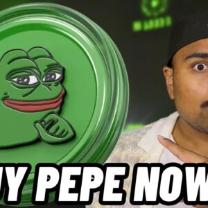 BUY PEPE NOW?! PEPE IS ABOUT TO EXPLODE! PEPE PRICE PREDICTION