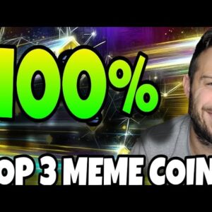 These Are The Top 3 Meme Coins I Am Buying As The Crypto Market Dip Offers Major Opportunity!