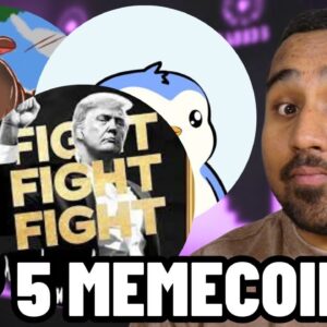 The Best 5 Crypto Meme Coins to Buy Now for Huge RETURNS!!?